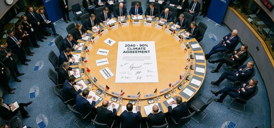 Evropa schválila klimatický cíl pro rok 2040. A hned ho zmírnila