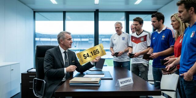 FIFA pod palbou: Monopol na fotbal stojí fanoušky tisíce dolarů