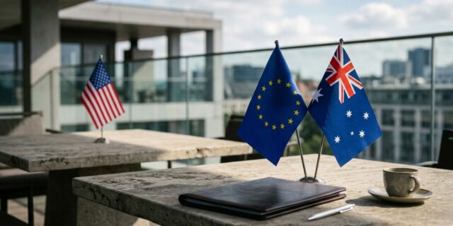 Amerika ztrácí důvěru: EU a Austrálie si hledají nové partnery