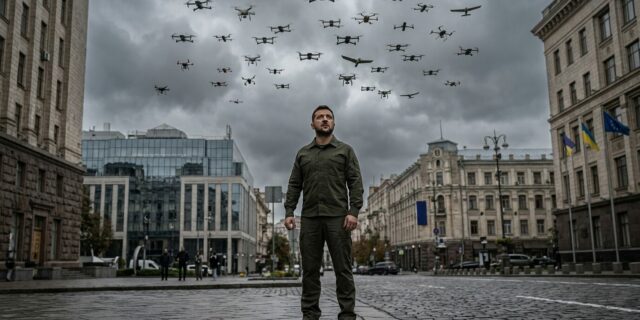 Zelenskyj varuje: Dron za pár tisíc může zničit město a Evropa to podceňuje