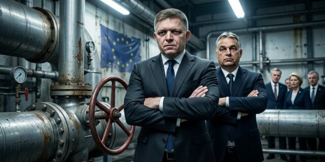 Když se ropa stane zbraní: Fico vyhrožuje Zelenskému a EU mlčí