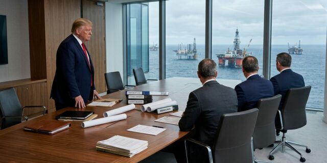 Trump se stal rizikem: Britská ropná lobby hledá nové spojence