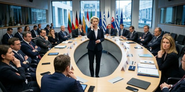 Šéfka Komise si hraje na prezidentku: Von der Leyenová pod palbou kritiky