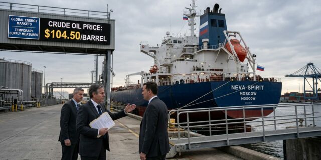 Válka s Íránem přebila sankce: Amerika povolila ruskou ropu