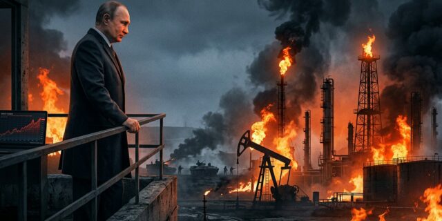 Válka v Íránu pomáhá Putinovi. Ruská ekonomika dostala ropný jackpot