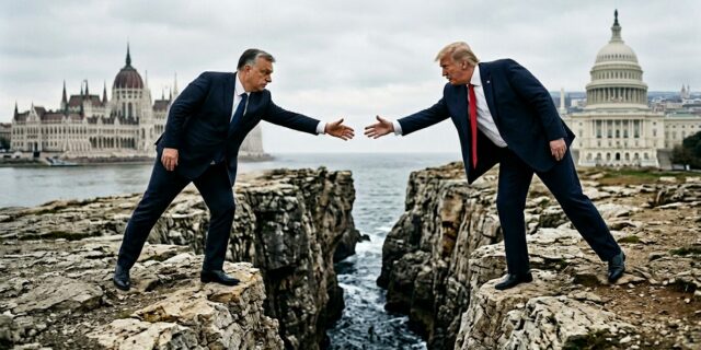 Může Trump zachránit Orbána? Maďarský premiér poprvé ztrácí náskok