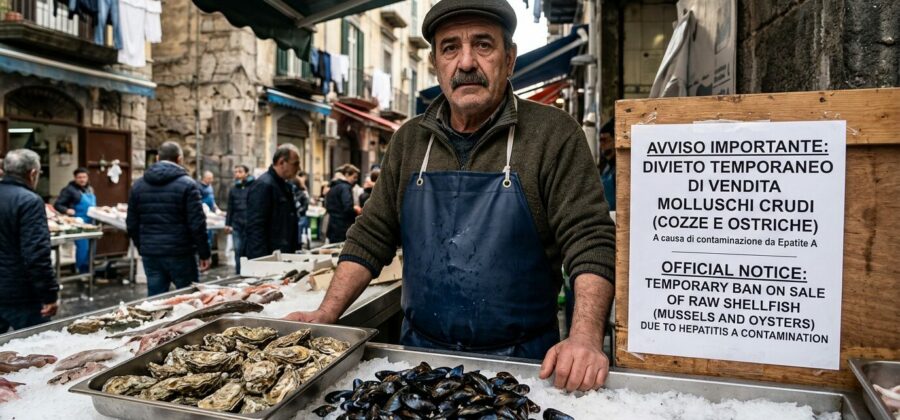 Neapol zakázala syrové mořské plody. Hepatitida typu A se šíří přes kontaminované ústřice