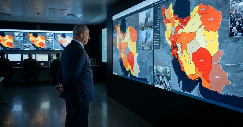 Netanjahu vsadil na chaos. A možná vyhraje