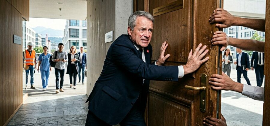 Švýcarsko se bojí vlastního úspěchu. Chce zavřít dveře dřív, než dosáhne deseti milionů obyvatel