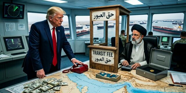 Trump chtěl Írán porazit za čtyři dny. Po měsíci platí mýtné za průjezd průlivem