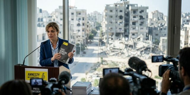 Amnesty International: Genocida v Gaze pokračuje i po příměří