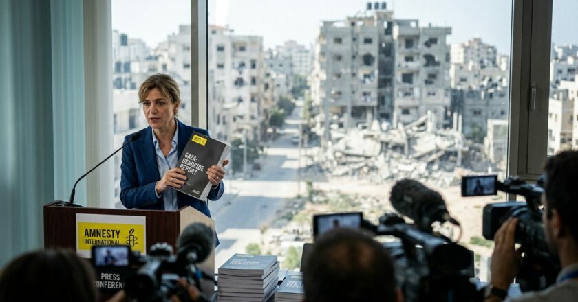 Amnesty International: Genocida v Gaze pokračuje i po příměří