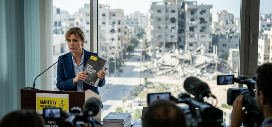 Amnesty International: Genocida v Gaze pokračuje i po příměří