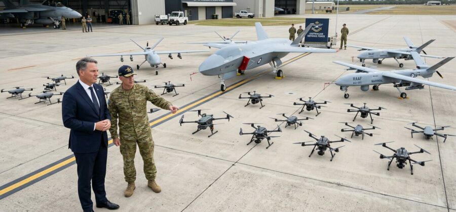 Válka budoucnosti už začala: Austrálie investuje miliardy do dronů