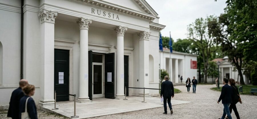 Ruský pavilon v Benátkách: Kde končí umění a začíná politika?