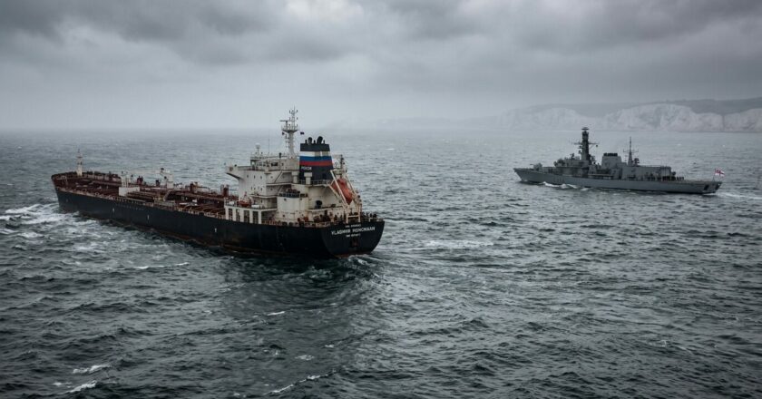 Británie hrozí, ale nekoná. Ruské tankery jí proplouvají pod nosem