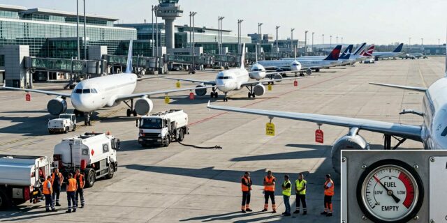 Evropa má kerosin na šest týdnů. Pak možná zůstanou letadla na zemi