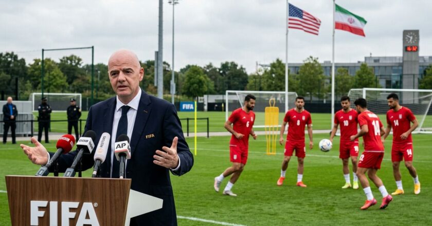 Fotbal uprostřed války: Trump nechce Írán na MS, FIFA na účasti trvá
