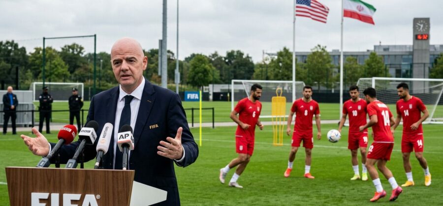 Fotbal uprostřed války: Trump nechce Írán na MS, FIFA na účasti trvá