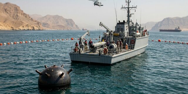 Hormuzský průliv: Šest měsíců odminování, žádná rychlá úleva u benzínek