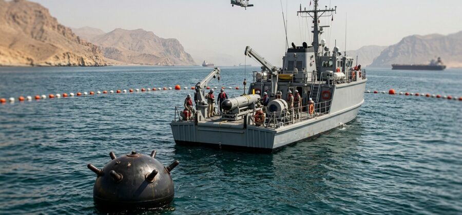 Hormuzský průliv: Šest měsíců odminování, žádná rychlá úleva u benzínek