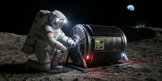 Jaderná elektrárna na Měsíci: Rusko slibuje provoz do roku 2036