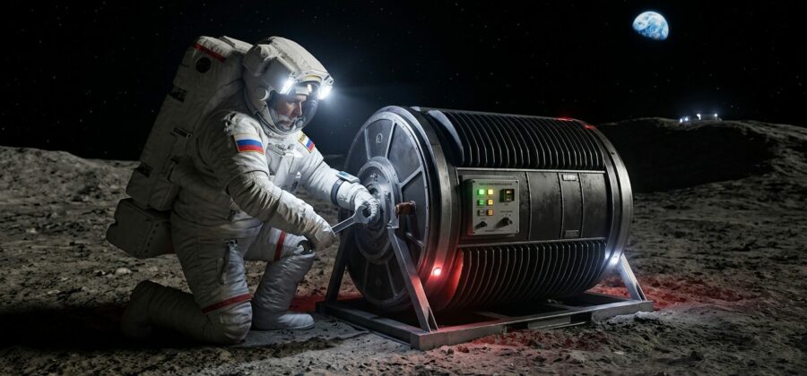 Jaderná elektrárna na Měsíci: Rusko slibuje provoz do roku 2036