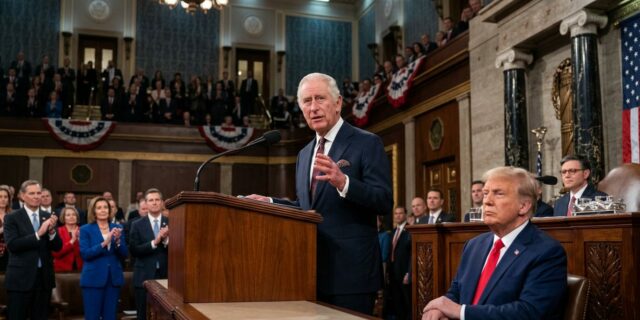 Král mluvil o NATO a Trump poslouchal. Nebo ne?