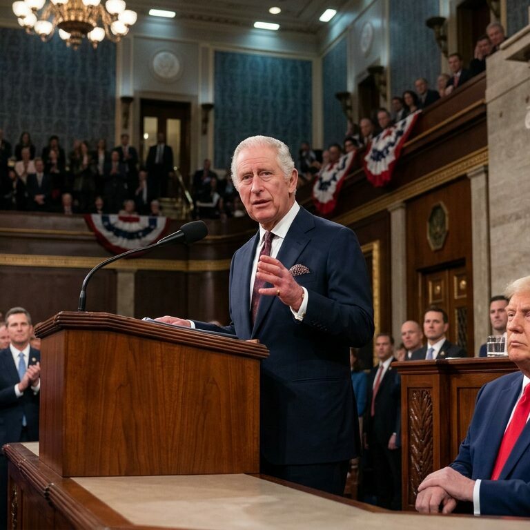 Král mluvil o NATO a Trump poslouchal. Nebo ne?
