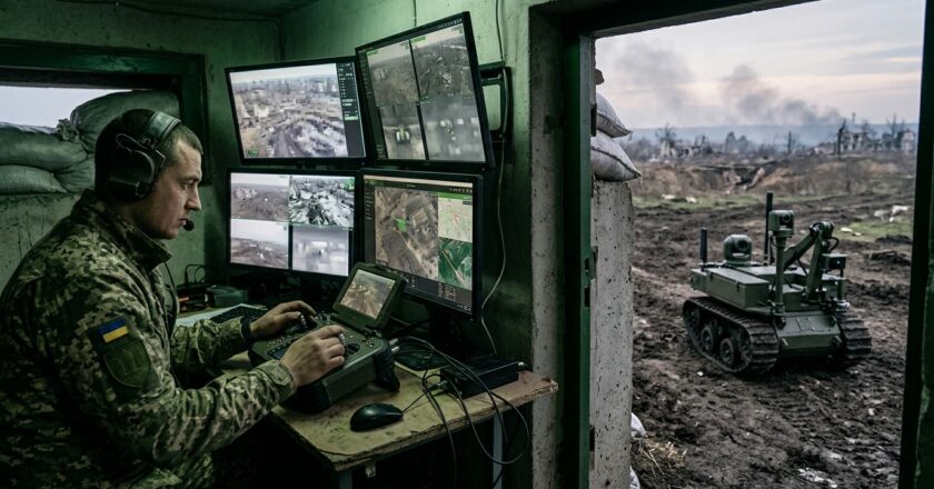 Když robot dobývá zákopy: Ukrajina právě změnila pravidla války