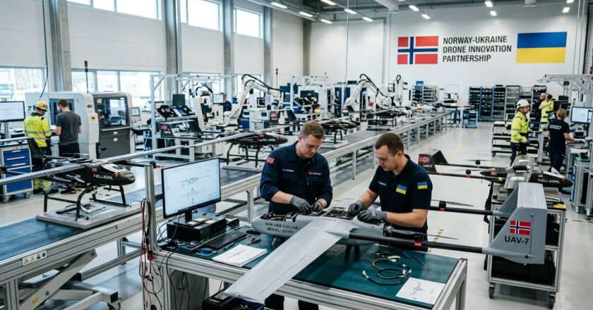 Když se drony vyrábějí v zemi fjordů. Norsko sází na ukrajinskou zkušenost
