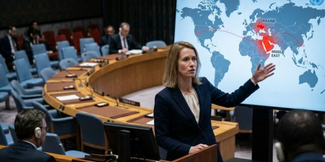 Kallas varuje: Svět se vrací k vládě síly místo práva