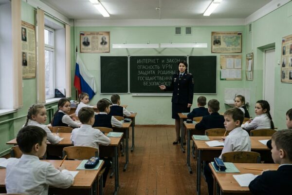 Rusko straší děti vězením. VPN jako zločin, velezrada jako norma
