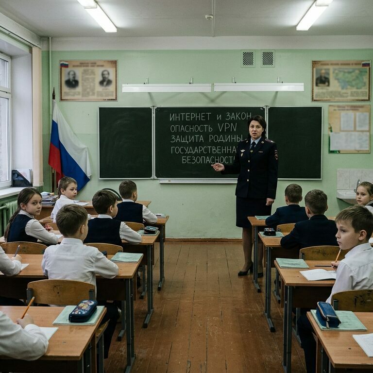 Rusko straší děti vězením. VPN jako zločin, velezrada jako norma