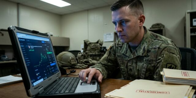 Když voják vsadí na vlastní misi: případ Polymarketu a zatčeného seržanta