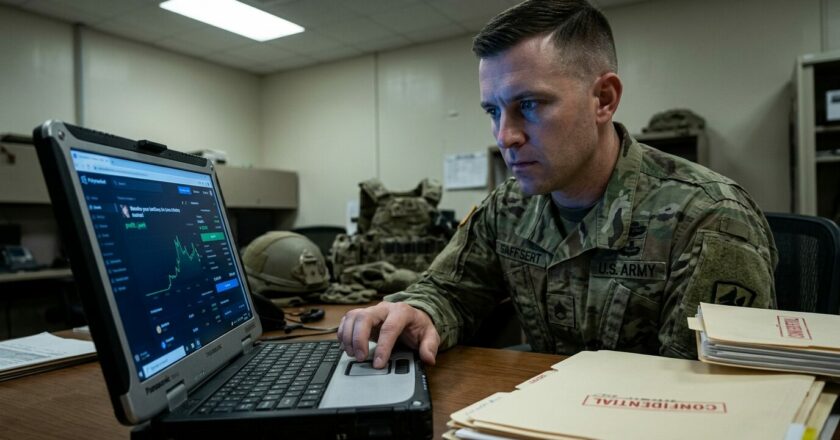 Když voják vsadí na vlastní misi: případ Polymarketu a zatčeného seržanta