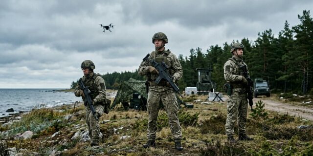 Pobaltí se brání: Moskva šíří lži o ukrajinských dronech