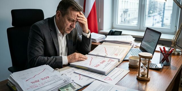 Polsko na hraně: dluh míří ke kritické hranici