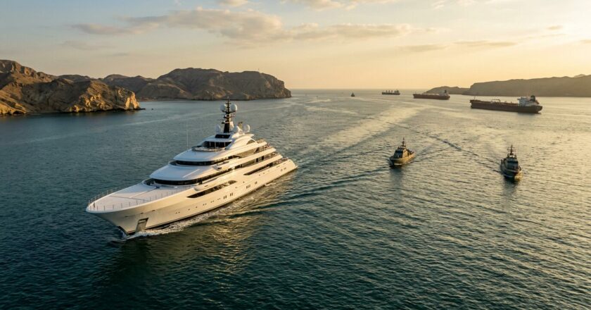 Jak je to možné? Ruský oligarcha projel Hormuzem na své jachtě bez problémů