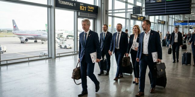 Schmarcz: Bojkotovat obchodní misi předsedy Senátu na Taiwan je od vlády ideologicky zaslepené a hloupé