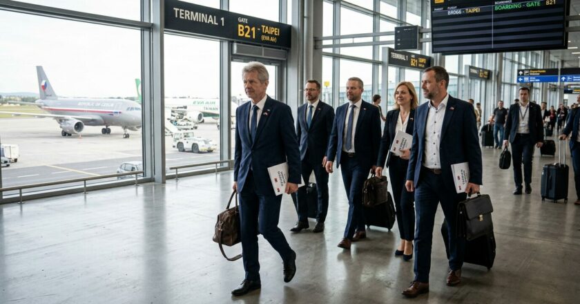 Schmarcz: Bojkotovat obchodní misi předsedy Senátu na Taiwan je od vlády ideologicky zaslepené a hloupé