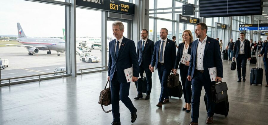 Schmarcz: Bojkotovat obchodní misi předsedy Senátu na Taiwan je od vlády ideologicky zaslepené a hloupé