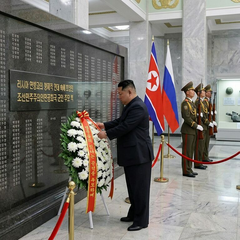 Severní Korea otevřela muzeum vojákům padlým vojákům na Ukrajině