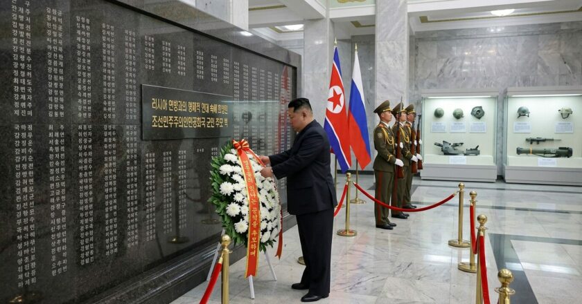 Severní Korea otevřela muzeum vojákům padlým vojákům na Ukrajině