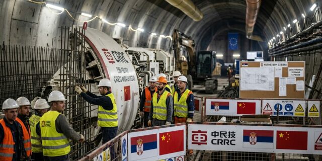 Srbsko staví metro s Čínou. A vzdaluje se Evropě