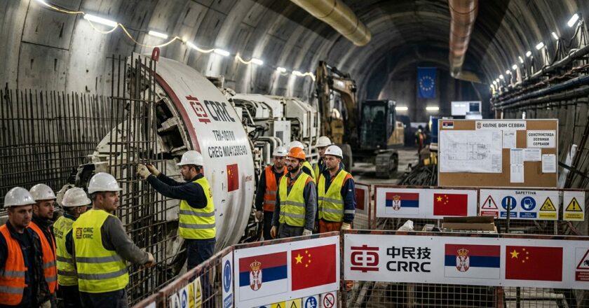 Srbsko staví metro s Čínou. A vzdaluje se Evropě
