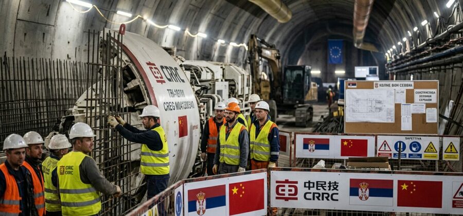 Srbsko staví metro s Čínou. A vzdaluje se Evropě