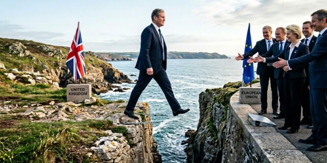 Starmer chce Británii blíž k EU. Nestabilní svět mu k tomu dává alibi