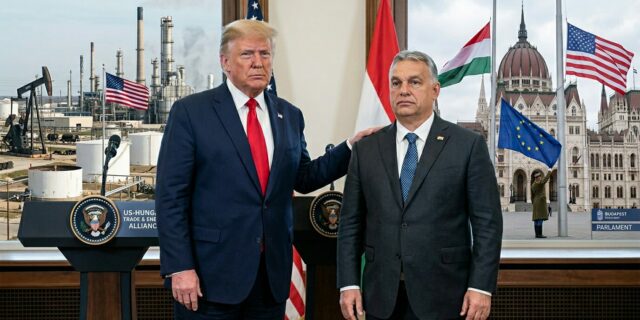 Trump slibuje Maďarsku ekonomický zázrak. Pokud Orbán vyhraje