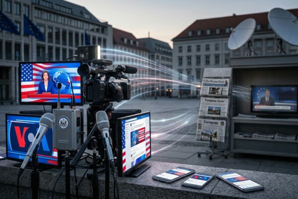 Trumpova diplomatka s kladivem: Jak chce Amerika učit Evropu svobodě slova